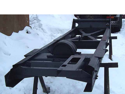  Надрамник для карьерного самосвала КАМАЗ-55111 
