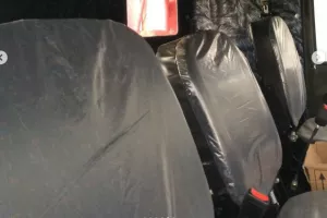  Вид кабины внутри после ремонта 
